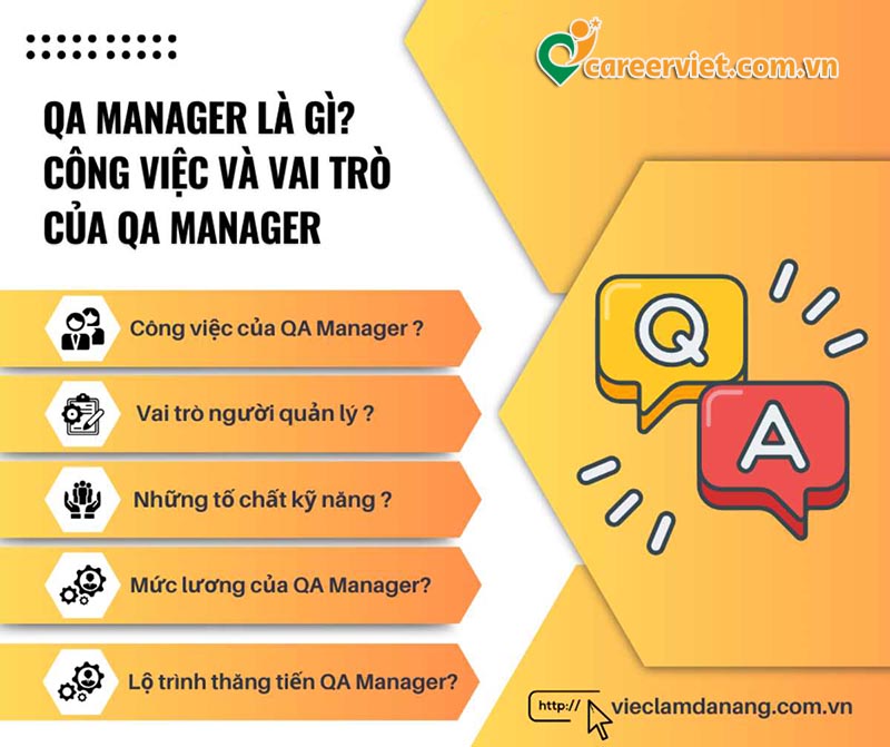 QA manager là gì? Công việc và vai trò của QA Manager